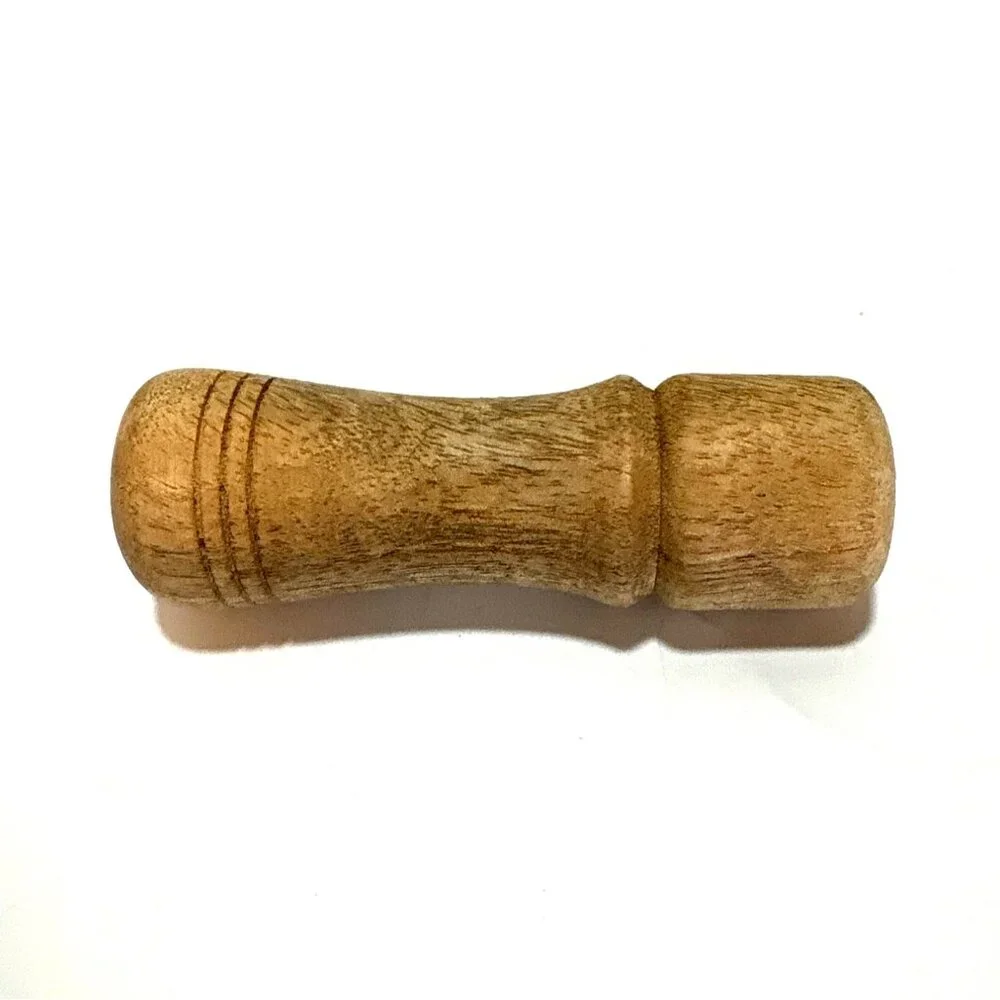 Wooden Mortar & Pestle Set For Grinding & Crushing Herbs Spices & Garlic - Picture 4 of 4